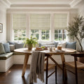 Rae Natural Ramie Jute Woven Wood Shades - Series W- -TWOPAGES CURTAINS