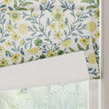 Holly Botanical Boho No-Drill Flat Fold Roman Blind Cordless