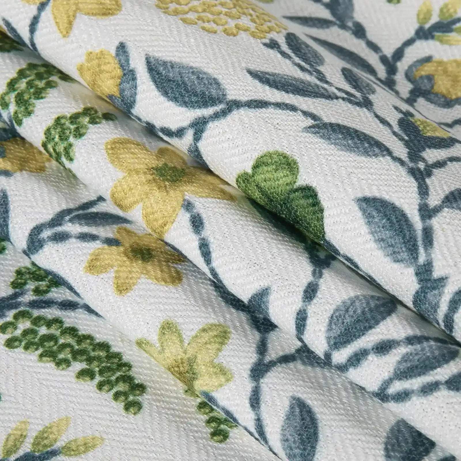 Holly Country Floral Drapery Pleated (102 inches Length Limit)?-TWOPAGES