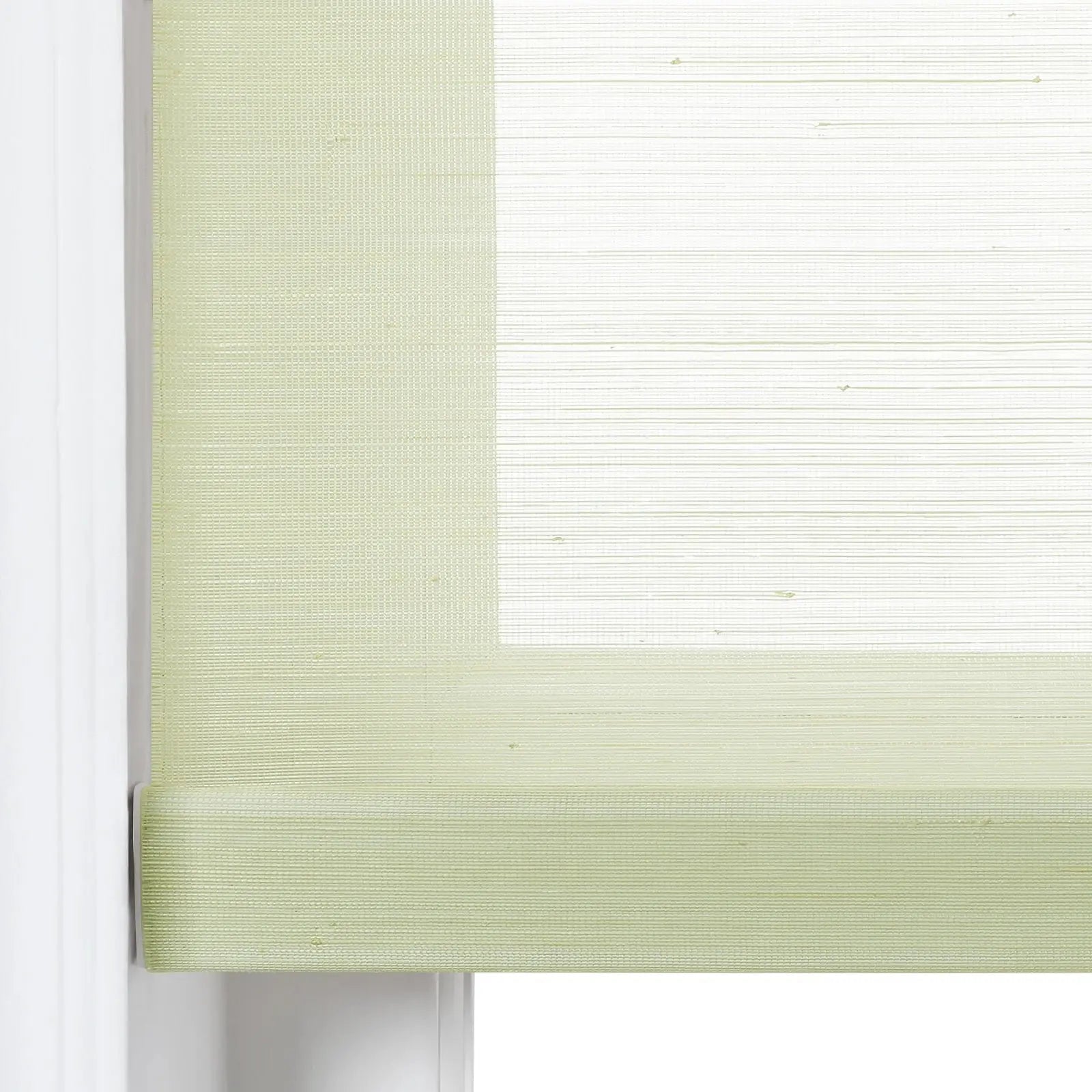 Rae Natural Jute Woven Wood Roller Blinds Cordless-?-TWOPAGES
