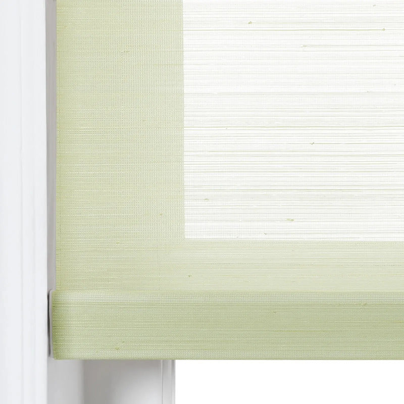 Rae Natural Jute Woven Wood Roller Blinds Cordless-?-TWOPAGES