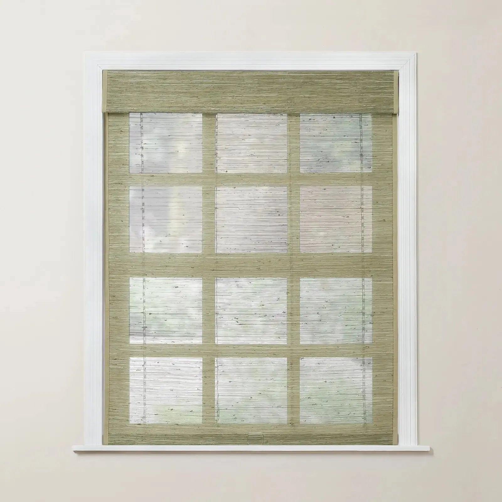 Rae Motorized Window Blinds Bamboo Woven - Series P?-TWOPAGES CURTAINS