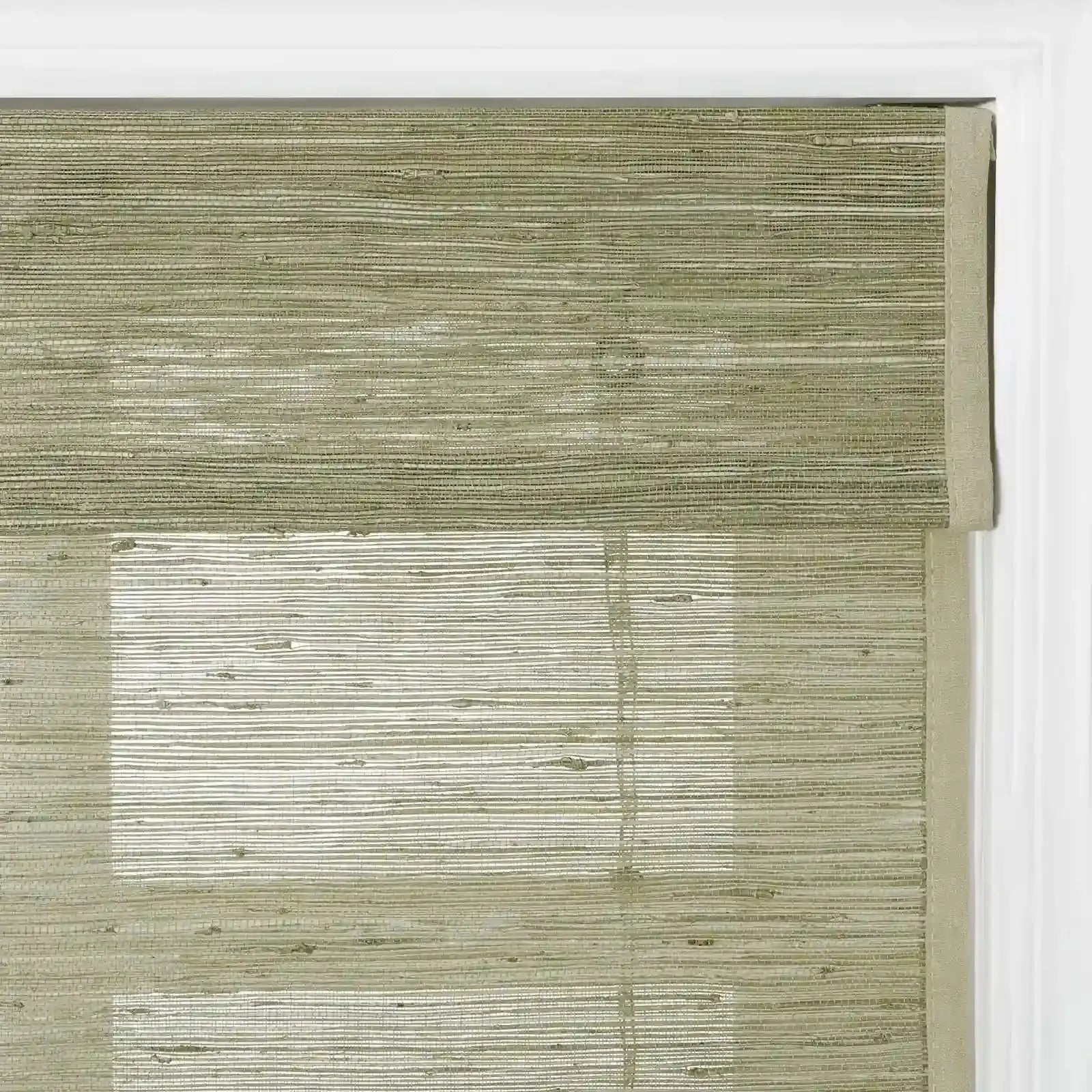 Rae Motorized Window Blinds Bamboo Woven - Series P?-TWOPAGES CURTAINS