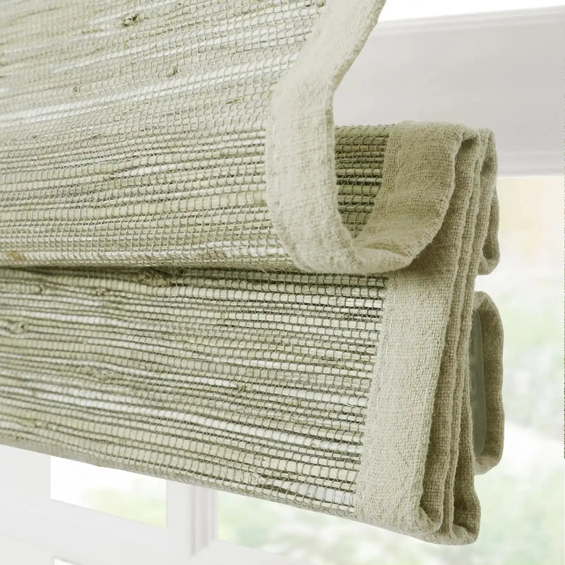 Rae Natural Ramie Bamboo Woven Blinds - Series P-?-TWOPAGES CURTAINS