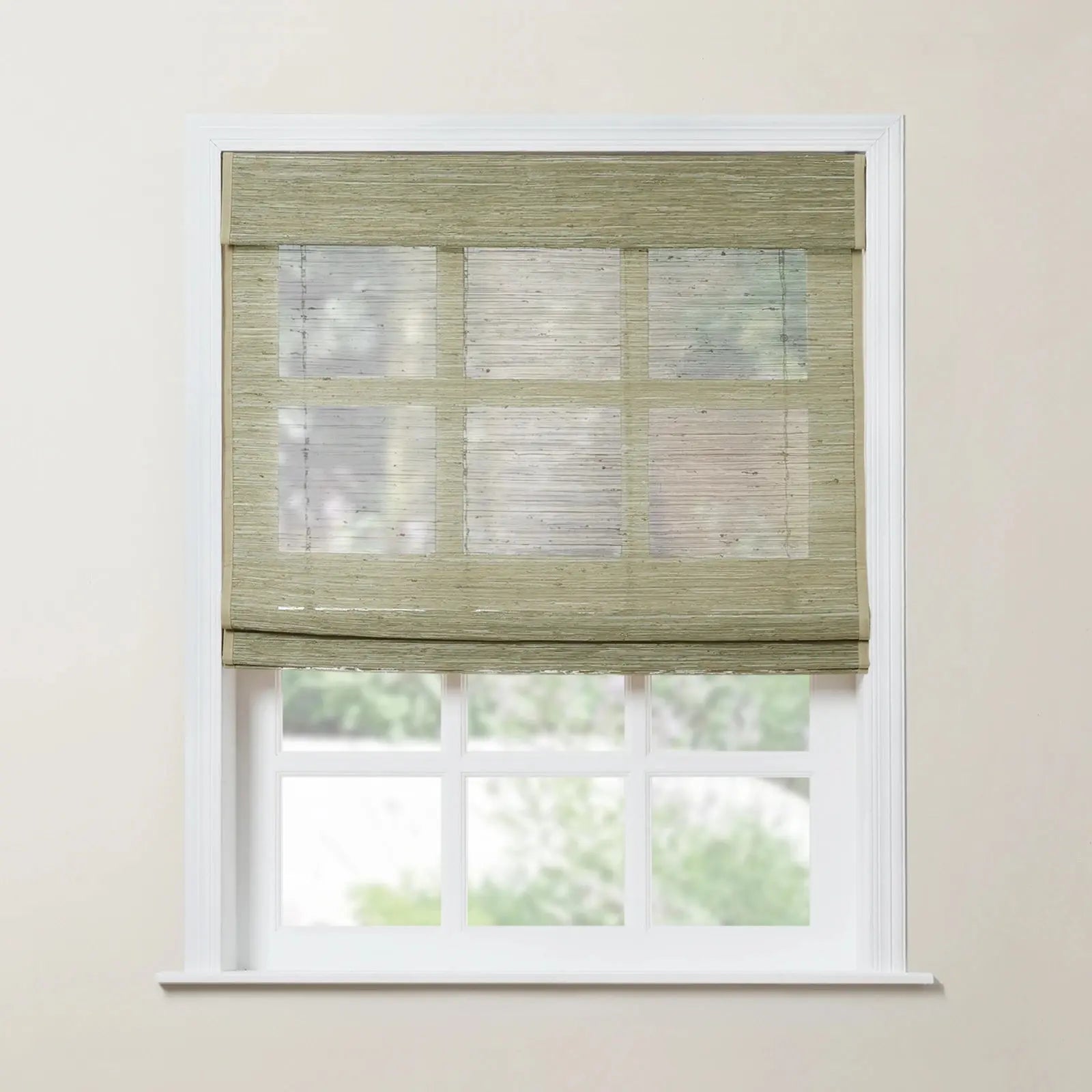 Rae Natural Ramie Bamboo Woven Blinds - Series P-?-TWOPAGES CURTAINS
