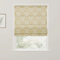 Sabrina Ramkhelawan Canyon Grove Cotton Roman Shade Cordless- SR-S1 Amber Beige-TWOPAGES