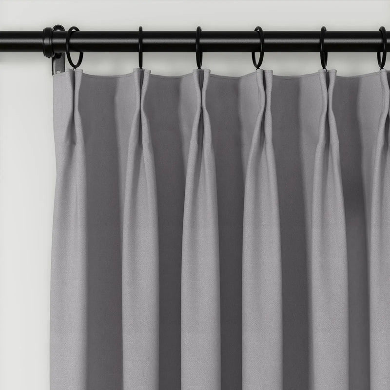 Karin Pure Wool Curtain Pleated -TWOPAGES