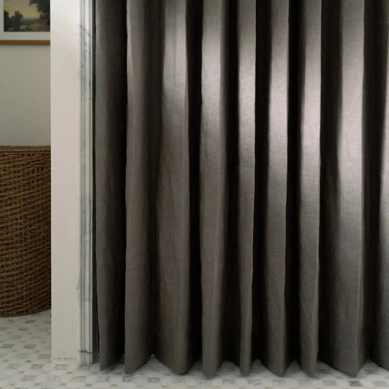 Custom Luxury Bathroom Curtains with Waterproof Layer-?-TWOPAGES CURTAINS