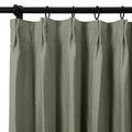 Patti Premium 100% Belgian Flax Linen Curtain Pleated- -TWOPAGES