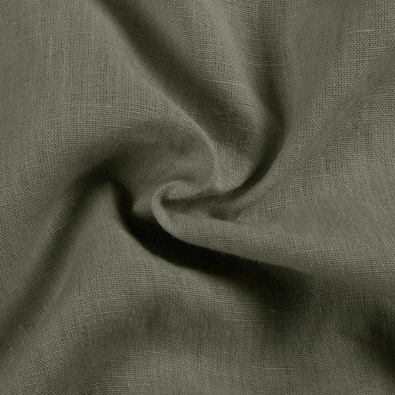 Patti Premium 100% Belgian Flax Linen Curtain Pleated- -TWOPAGES