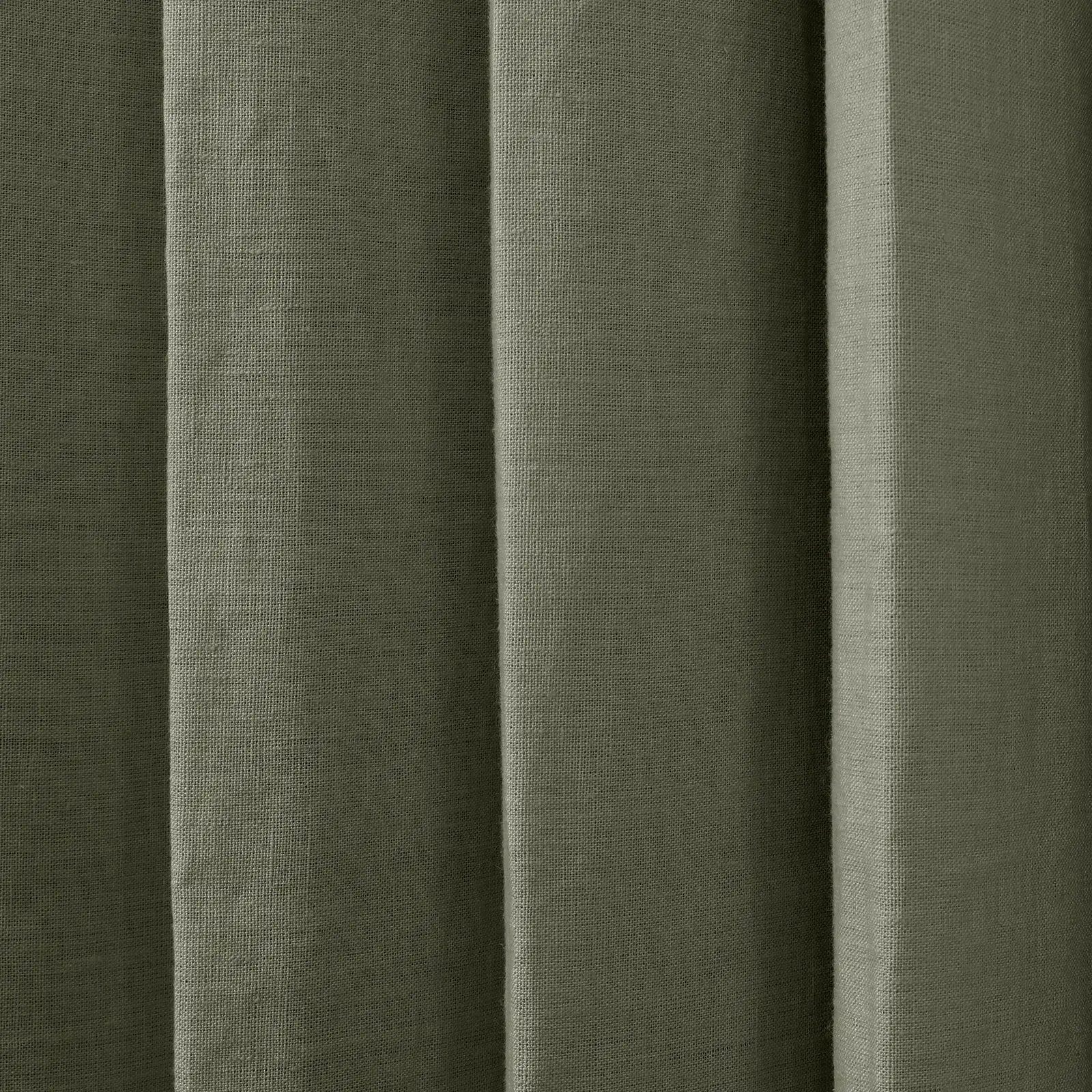 Patti Premium 100% Belgian Flax Linen Curtain Pleated- -TWOPAGES