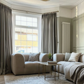 Karin Pure Wool Curtain Pleated -TWOPAGES
