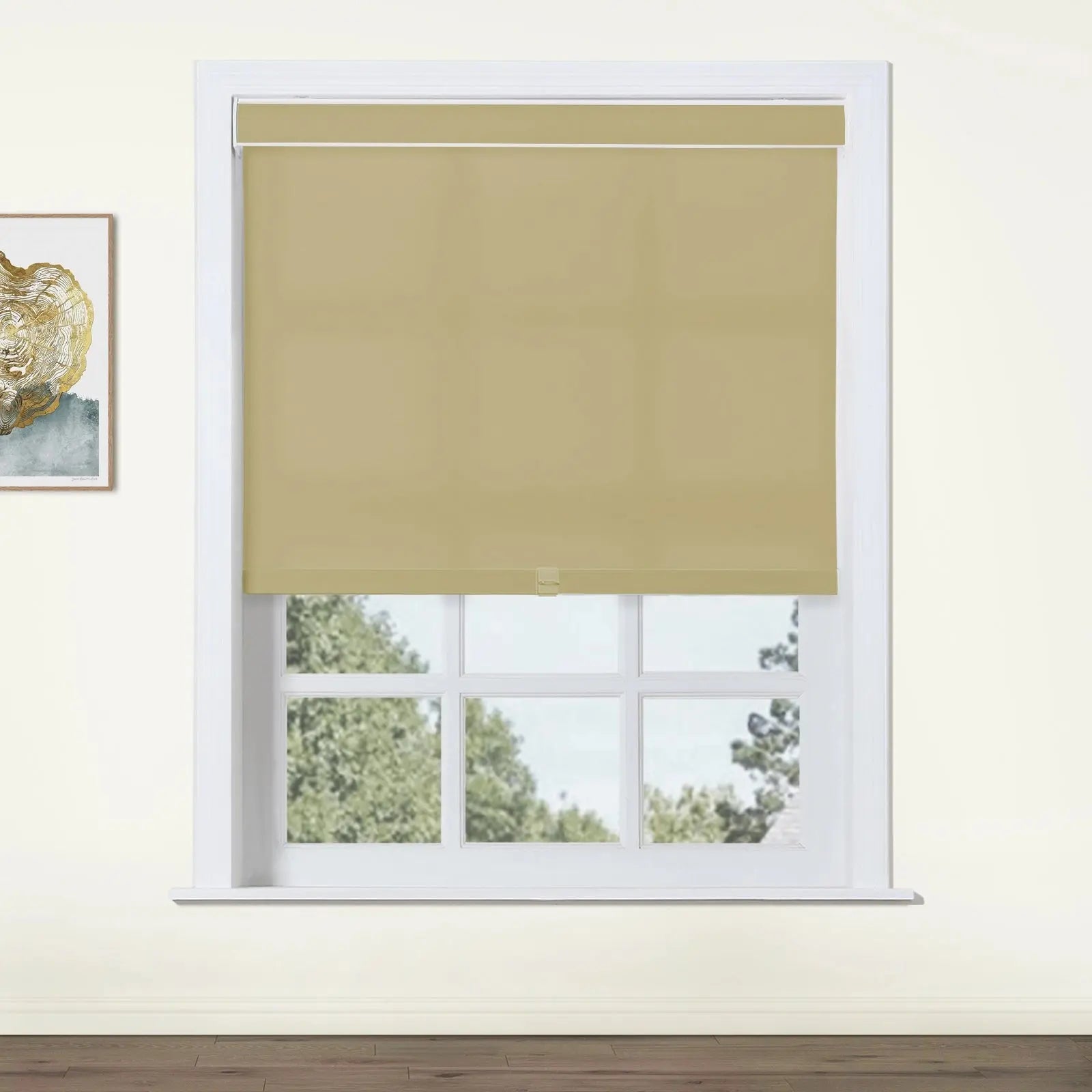 Alvin Basic Room Darkening Cordless Roller Blinds-?-TWOPAGES