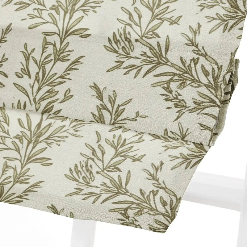 Sara Le Printed Roman Shade Cordless -TWOPAGES