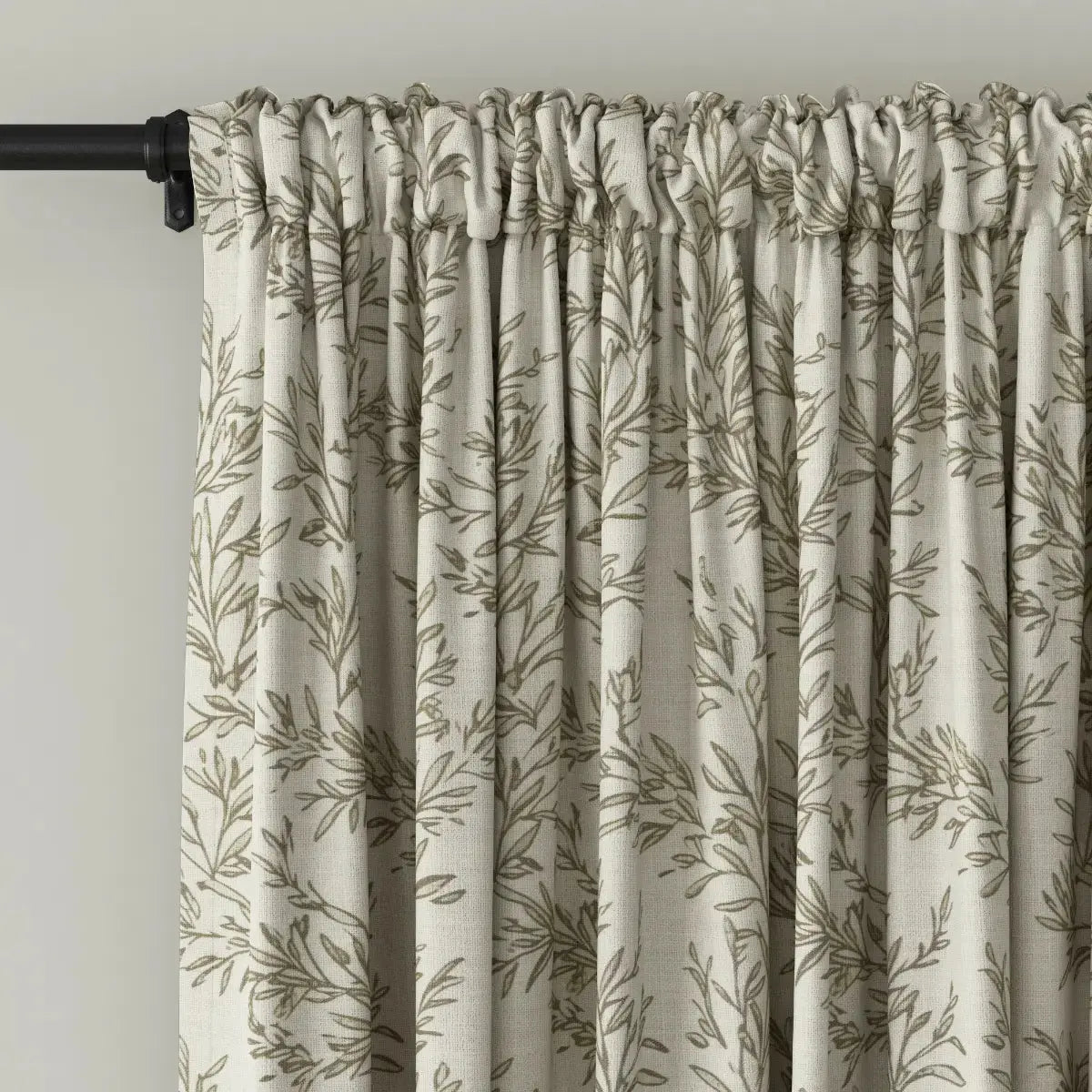 Sara Le Print Linen Drapery Soft Top -TWOPAGES