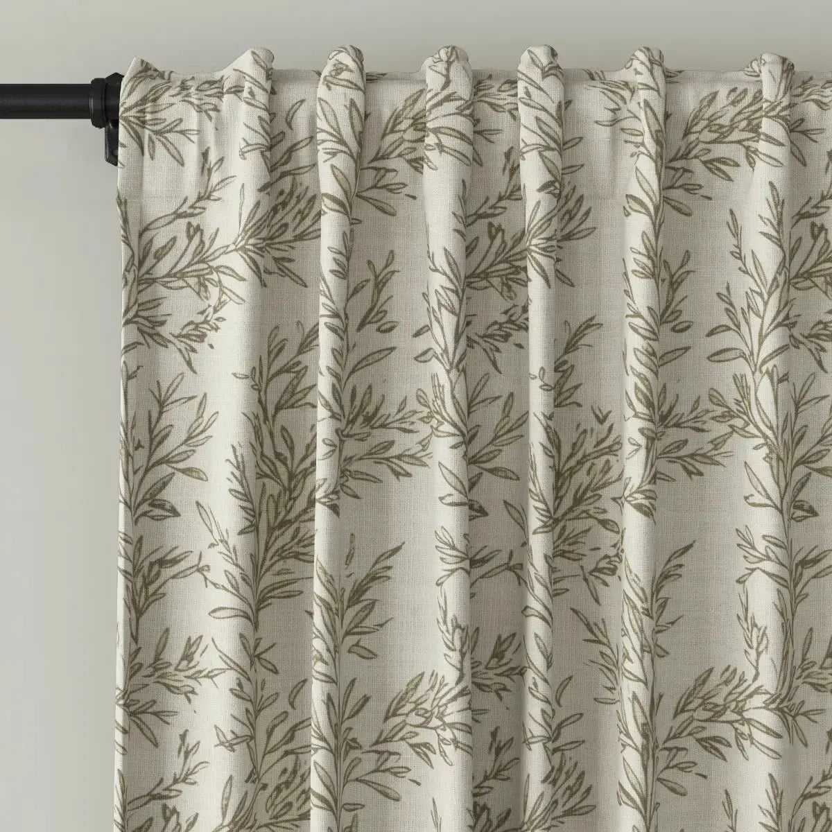 Sara Le Print Linen Drapery Soft Top -TWOPAGES