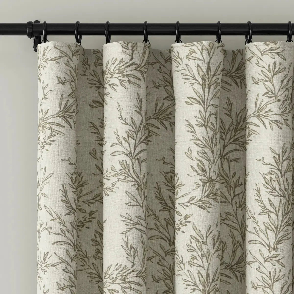 Sara Le Print Linen Drapery Soft Top -TWOPAGES