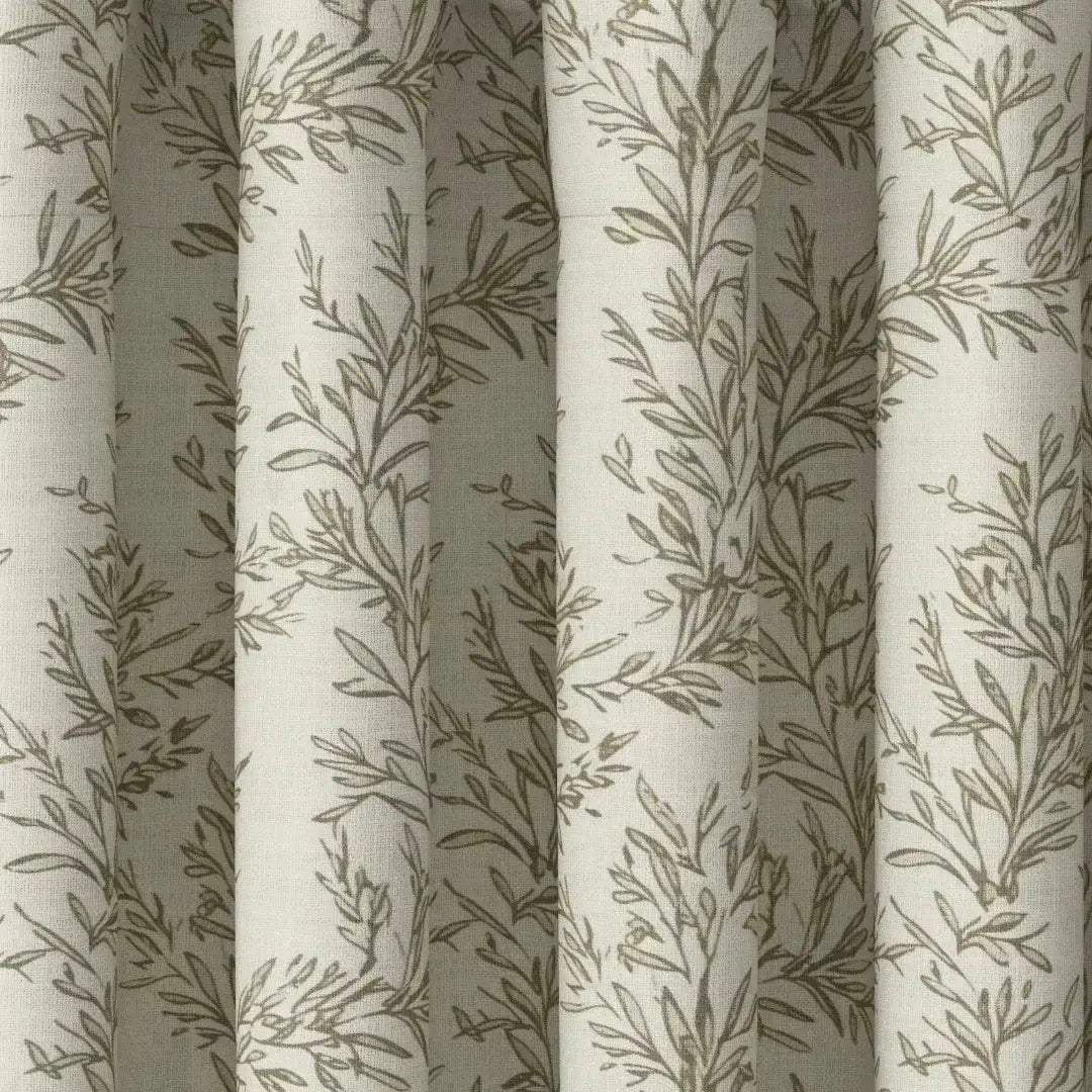Sara Le Print Linen Drapery Pleated?-TWOPAGES