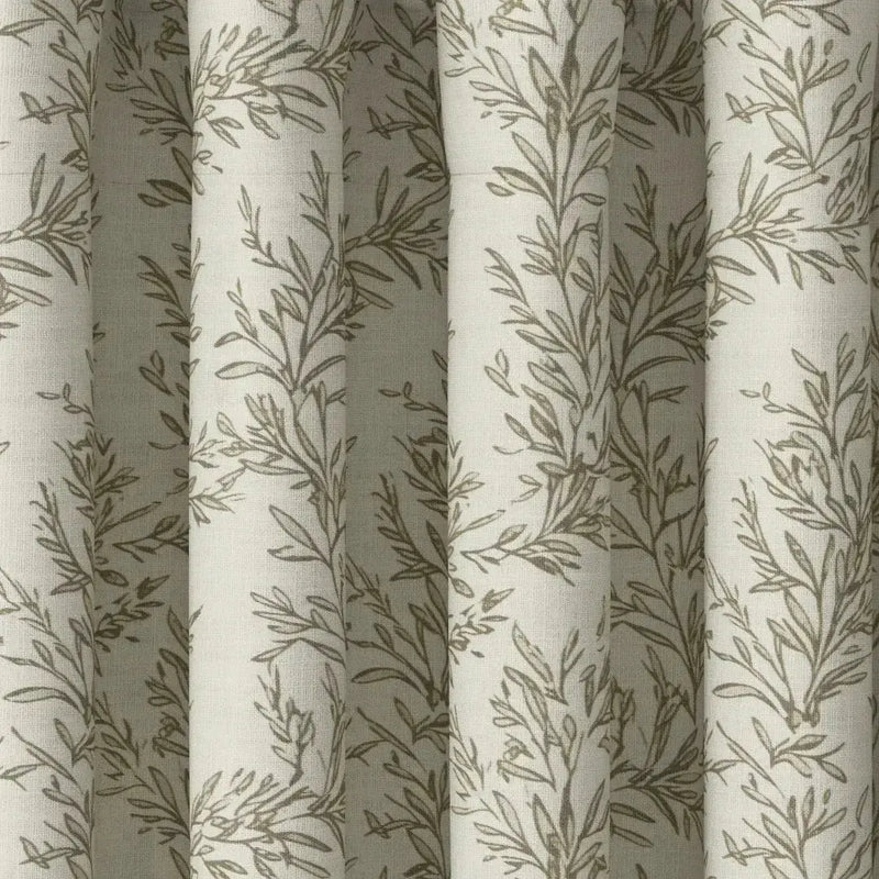 Sara Le Print Linen Drapery Pleated?-TWOPAGES
