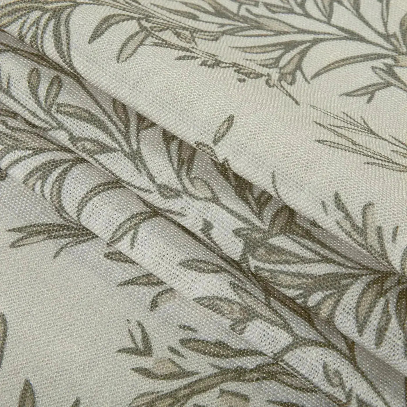 Sara Le Print Linen Pleated Cafe Curtains -TWOPAGES