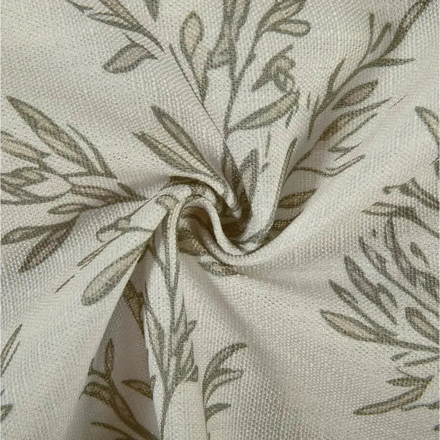 Sara Le Print Linen Pleated Cafe Curtains -TWOPAGES