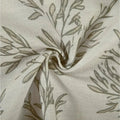 Sara Le Print Linen Pleated Cafe Curtains?-TWOPAGES
