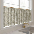 Sara Le Print Linen Pleated Cafe Curtains?-TWOPAGES