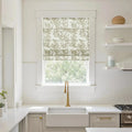 Sara Le Printed Roman Shade Cordless -TWOPAGES