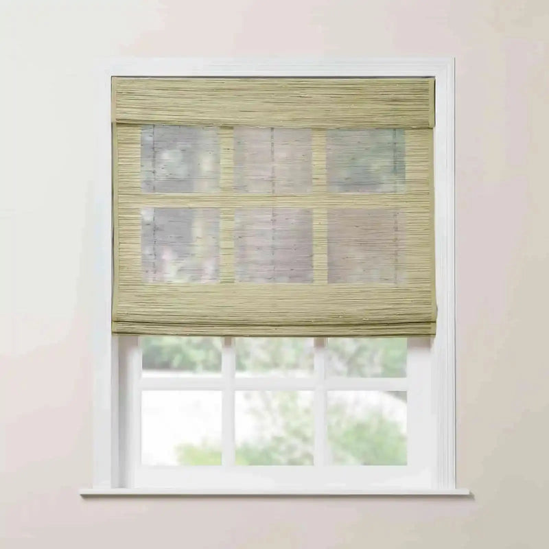 Rae Natural Ramie Bamboo Woven Blinds - Series P?-TWOPAGES CURTAINS