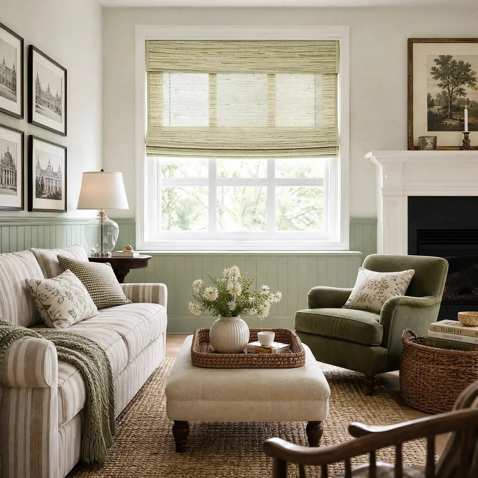 Rae Natural Ramie Bamboo Woven Blinds - Series P-?-TWOPAGES CURTAINS