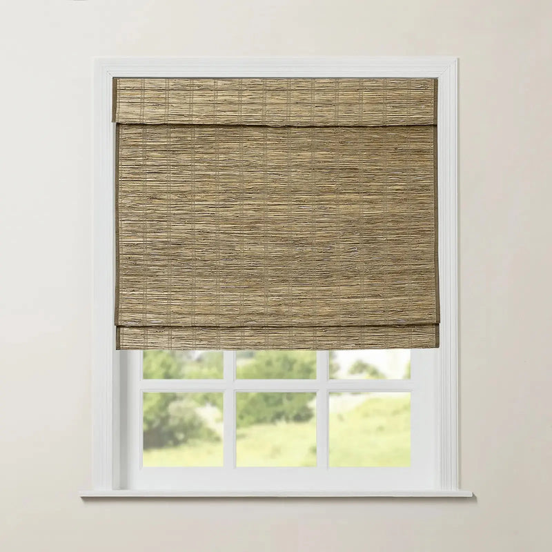 Rae Natural Ramie Jute Woven Wood Blinds - Series M-?-TWOPAGES CURTAINS
