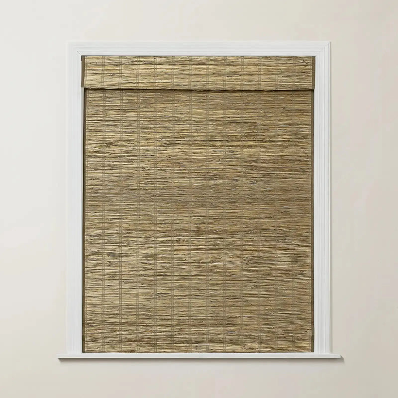 Rae Natural Ramie Jute Woven Wood Blinds - Series M-?-TWOPAGES CURTAINS