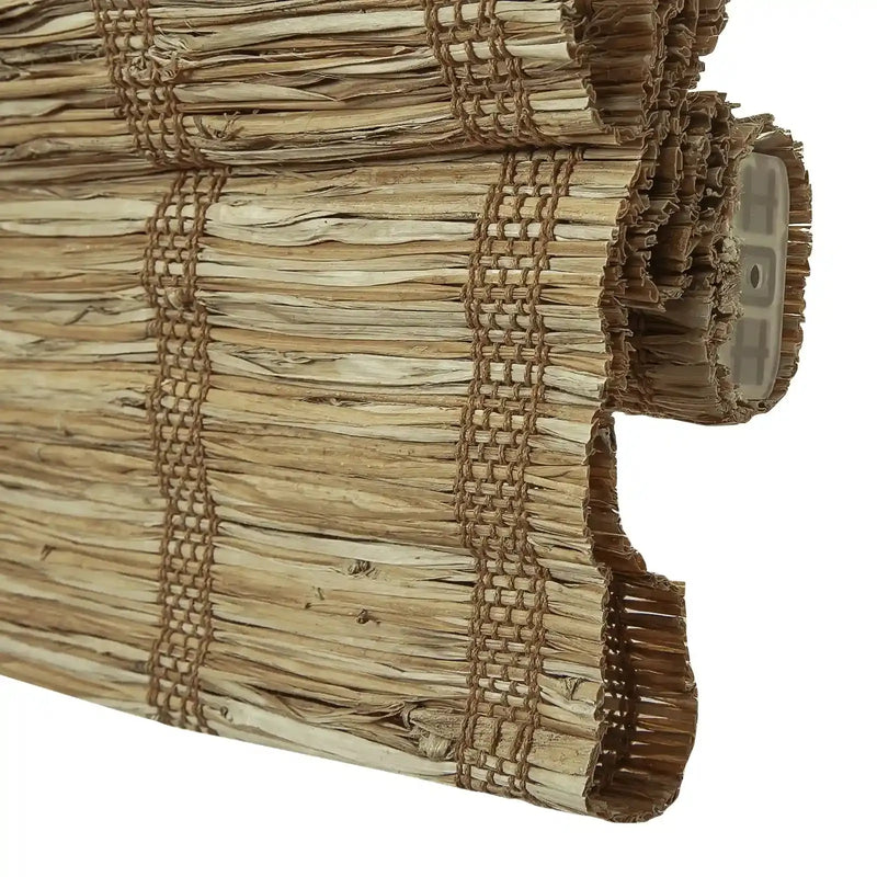Rae Natural Ramie Jute Woven Wood Blinds - Series M?-TWOPAGES CURTAINS