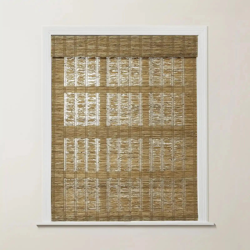 Rae Natural Ramie Jute Woven Wood Blinds - Series M?-TWOPAGES CURTAINS
