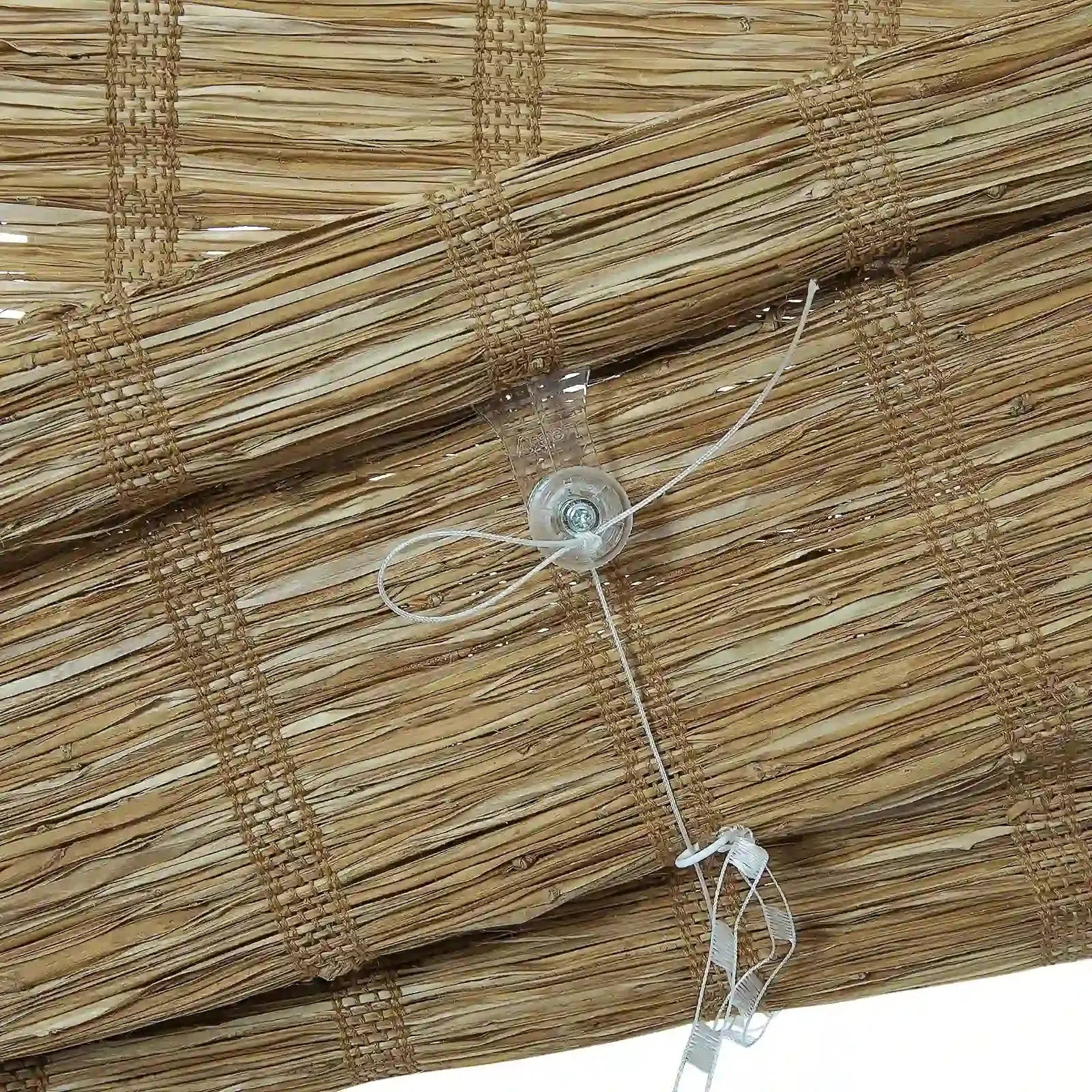 Rae Natural Ramie Jute Woven Wood Blinds - Series M-?-TWOPAGES CURTAINS
