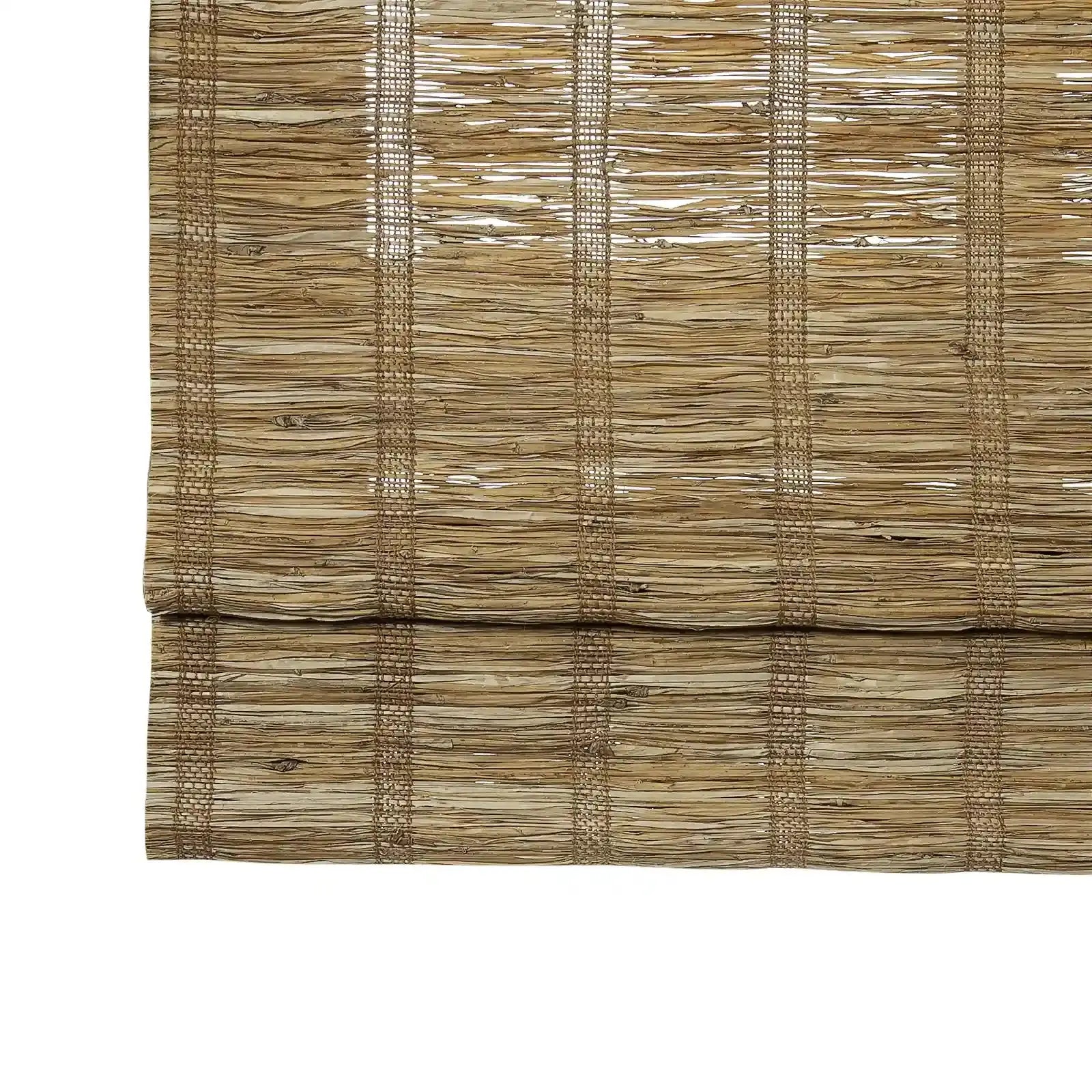 Rae Natural Ramie Jute Woven Wood Blinds - Series M-?-TWOPAGES CURTAINS