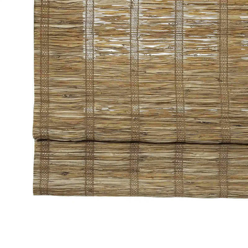 Rae Natural Ramie Jute Woven Wood Blinds - Series M-?-TWOPAGES CURTAINS