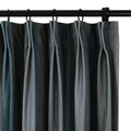 Amy Switzer Printed Velvet Pleated Drapery -TWOPAGES