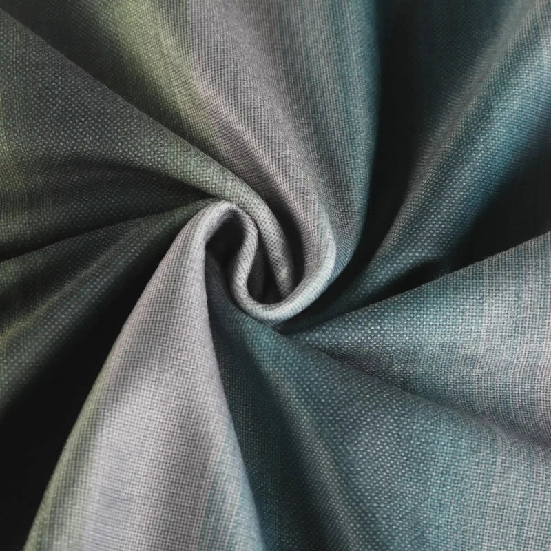 Amy Switzer Printed Velvet Pleated Drapery -TWOPAGES