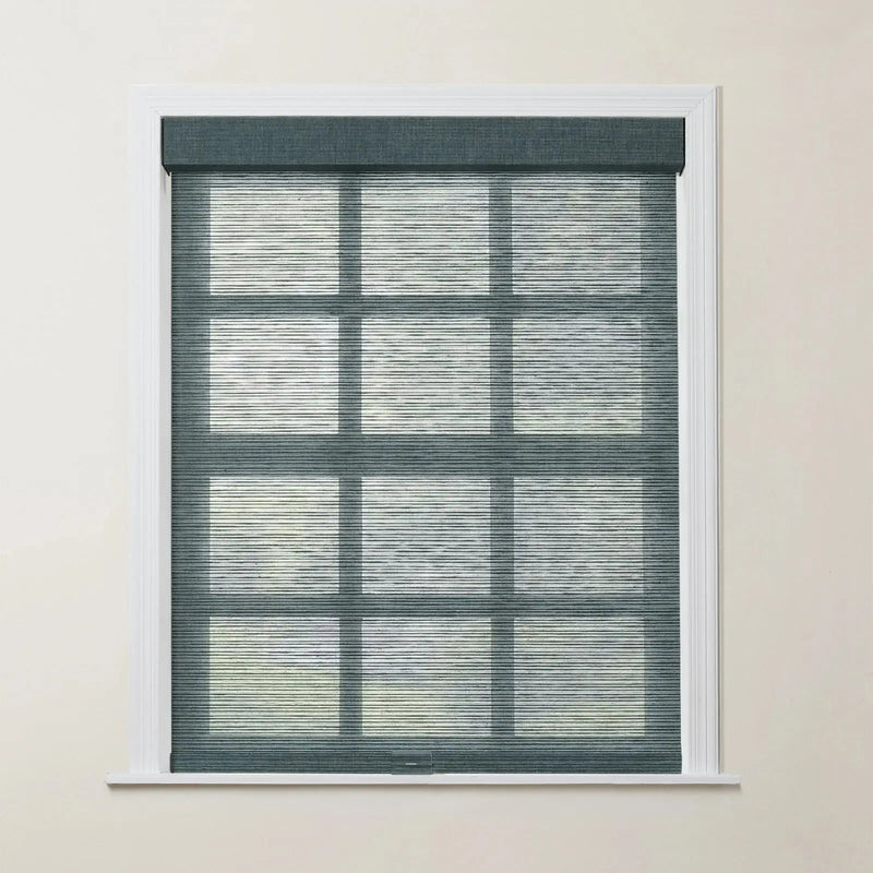 Rae Natural Jute Woven Wood Roller Blinds Cordless-?-TWOPAGES