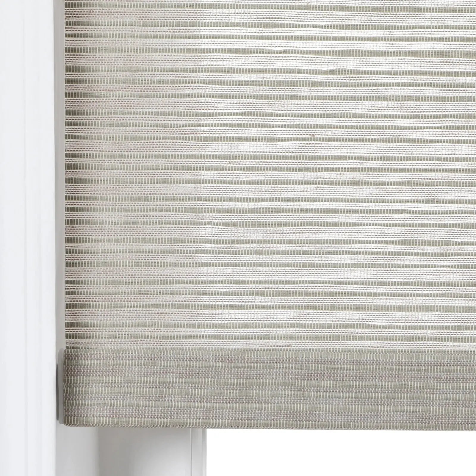 Rae Natural Jute Woven Wood Roller Blinds Cordless-?-TWOPAGES