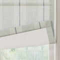 Holly Botanical Boho No-Drill Flat Fold Roman Blind Cordless