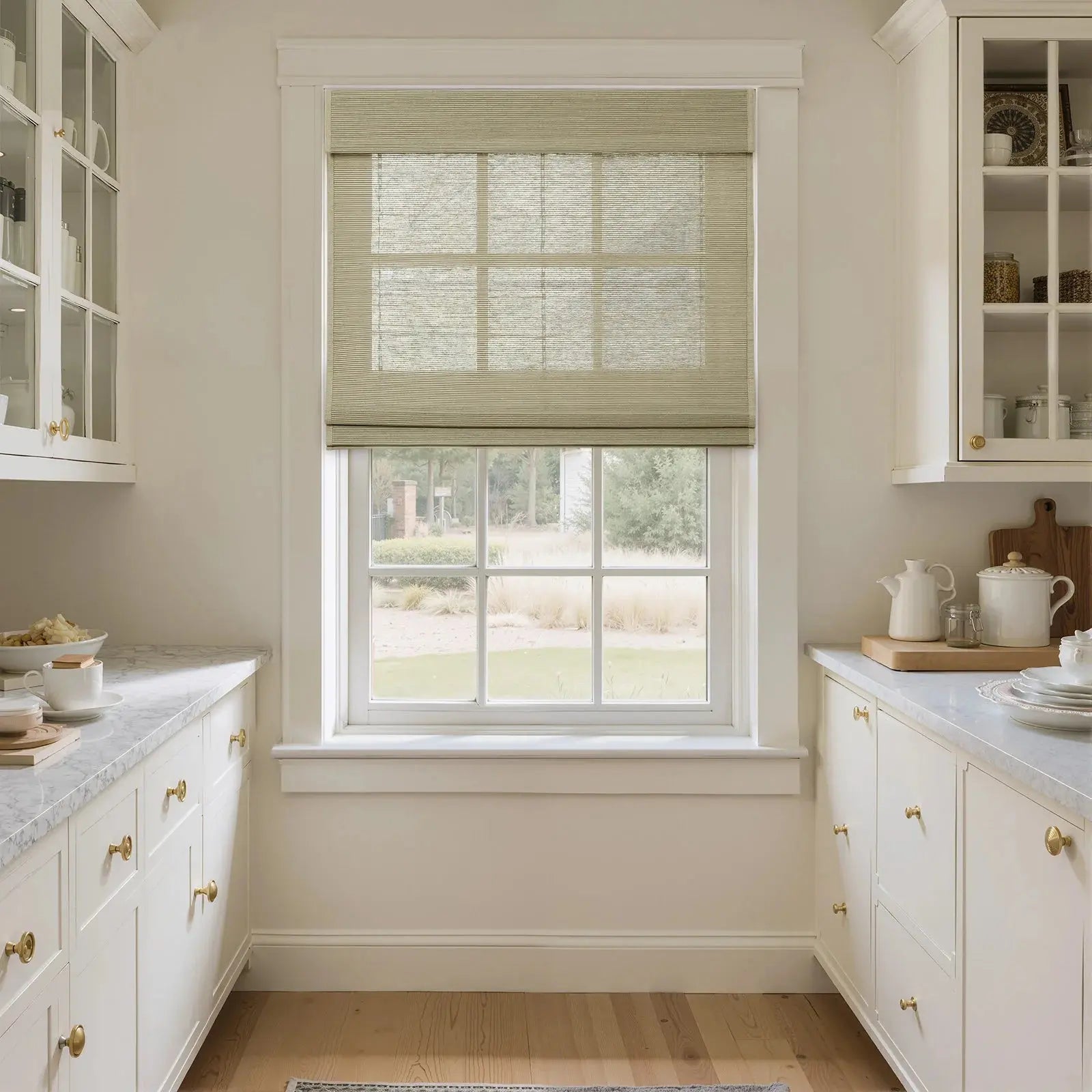 Rae Natural Ramie Bamboo Woven Blinds - Series P?-TWOPAGES CURTAINS