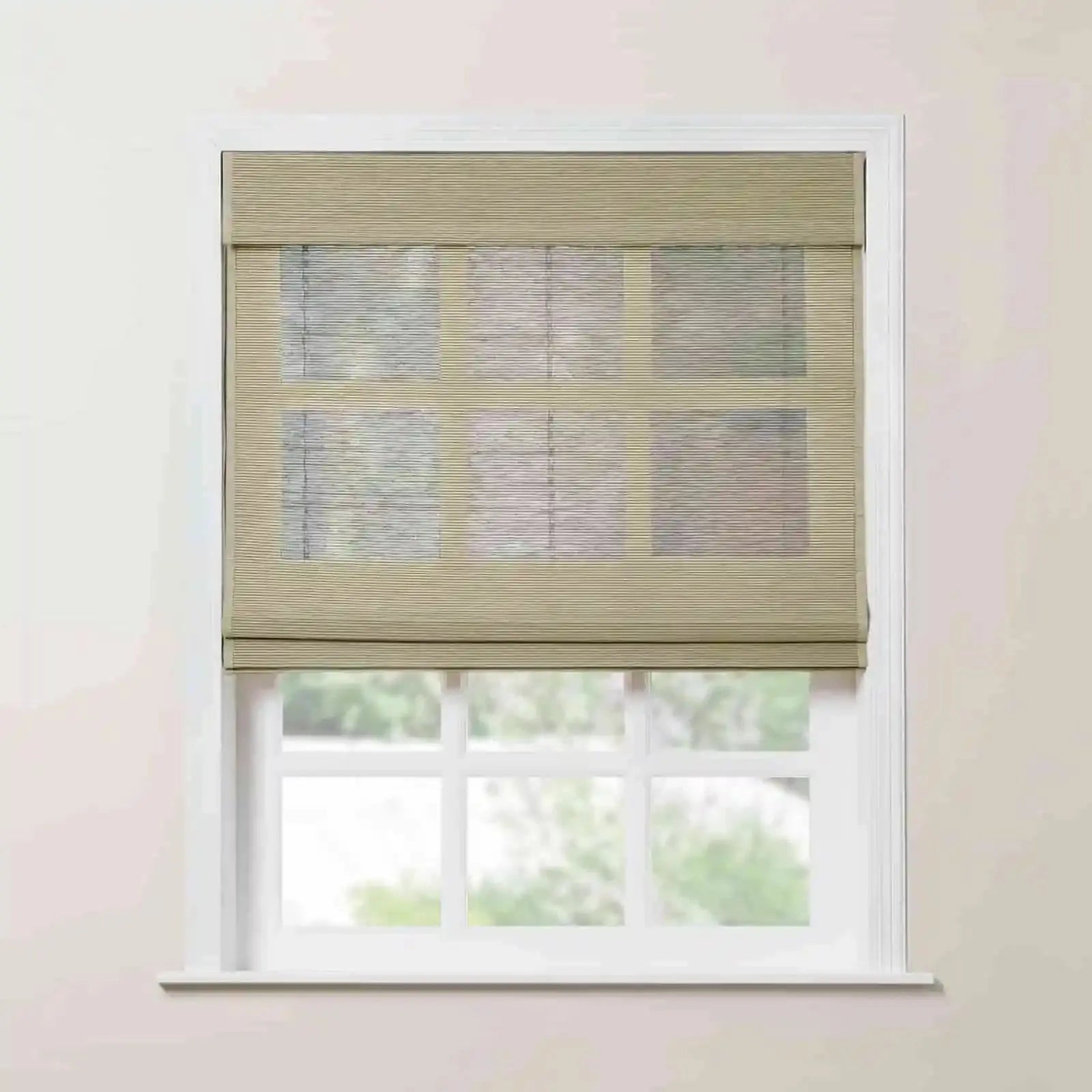 Rae Natural Ramie Bamboo Woven Blinds - Series P?-TWOPAGES CURTAINS