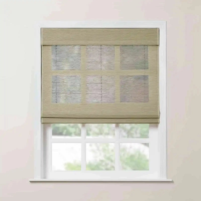 Rae Natural Ramie Bamboo Woven Blinds - Series P?-TWOPAGES CURTAINS