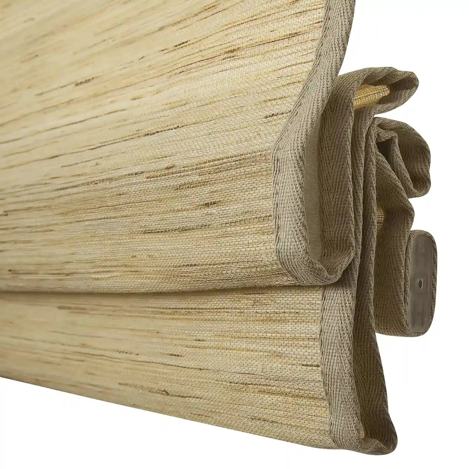 Rae Natural Ramie Jute Woven Wood Blinds - Series M?-TWOPAGES CURTAINS