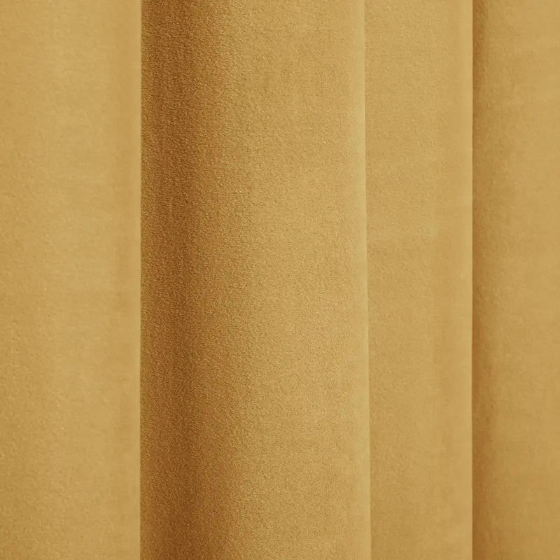Tavis Premium Velvet Curtain Pleated-?-TWOPAGES