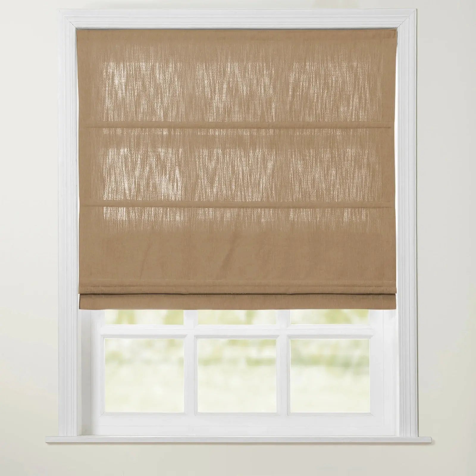 Isabella Cotton Roman Shade Cord Lift- -TWOPAGES