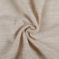 Tapioca Liz Linen Pleated Curtains soft linen weave gathered into a spiral close-up