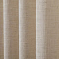 Liz Linen Pleated Cafe Curtains -TWOPAGES